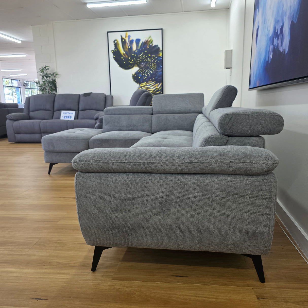 ARIA Chaise Lounge (Grey)