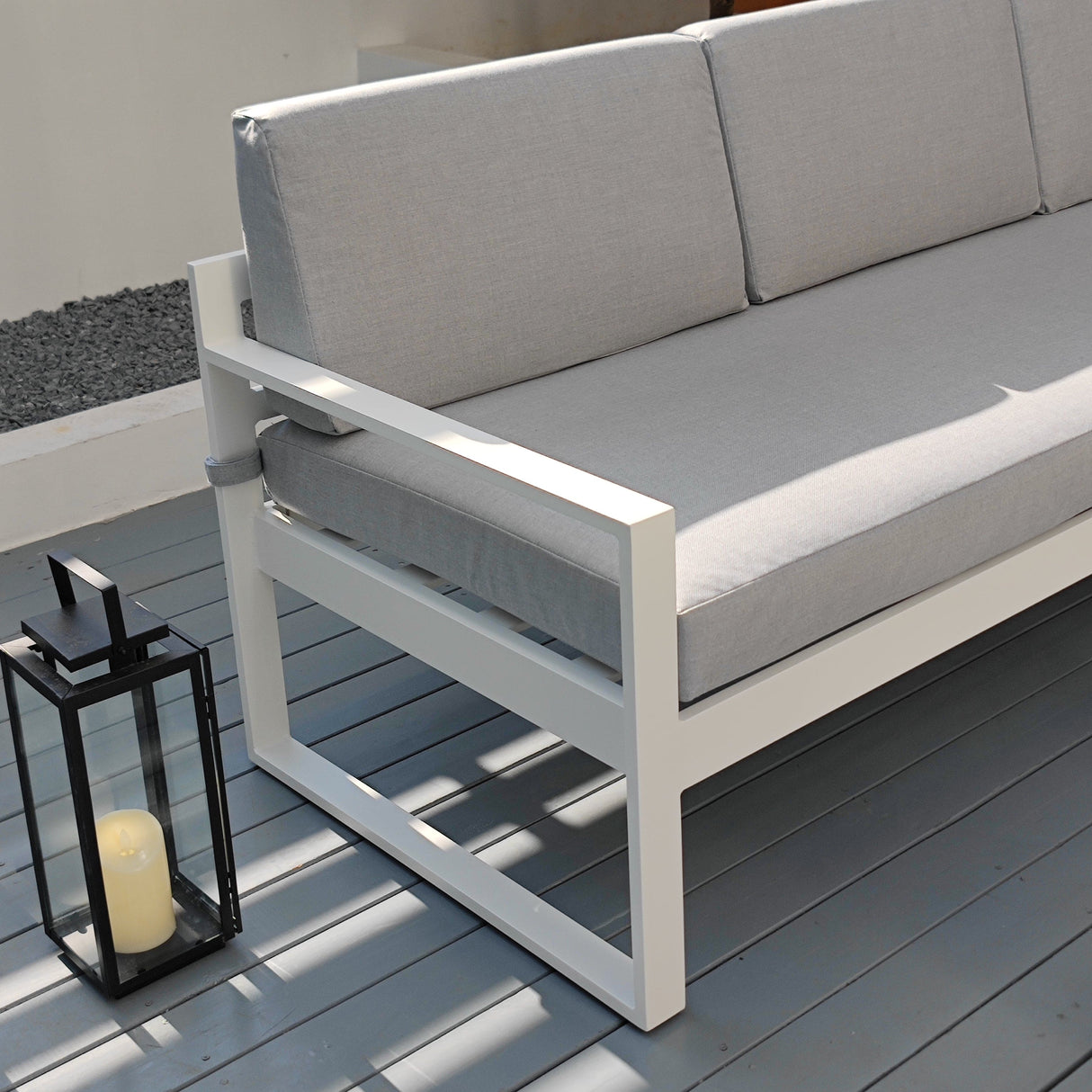 CAESAR Outdoor Lounge Set (White)