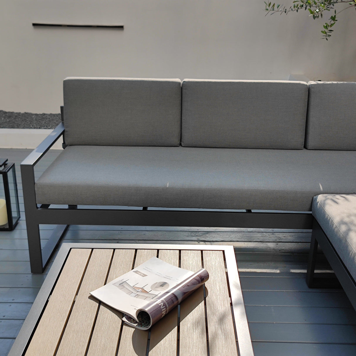 CAESAR Outdoor Lounge (Charcoal)