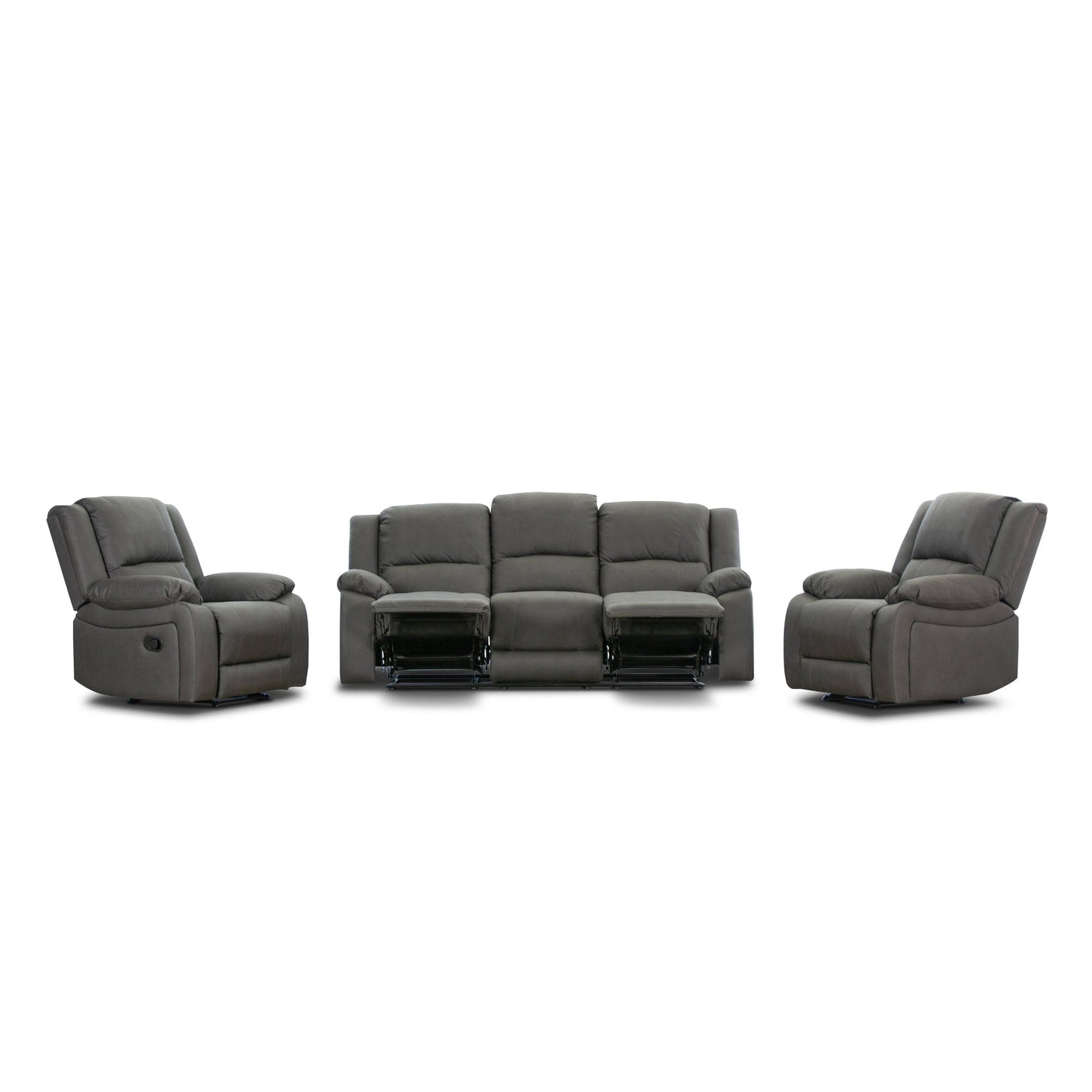 CAPTAIN Manual Recliner Suite (Latte)