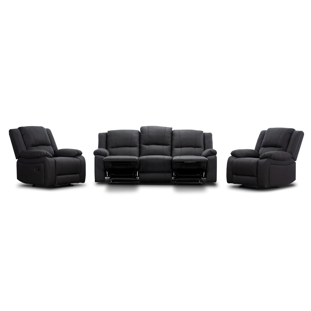 CAPTAIN Manual Recliner Suite (Jet)