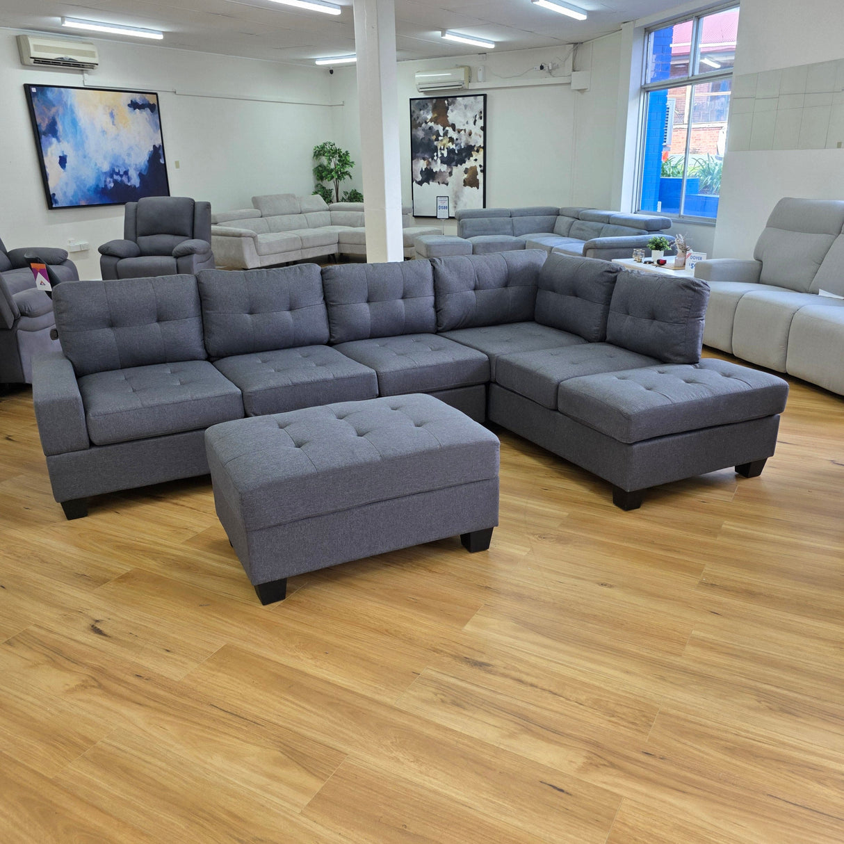VERA 4 Seater Chaise Lounge
