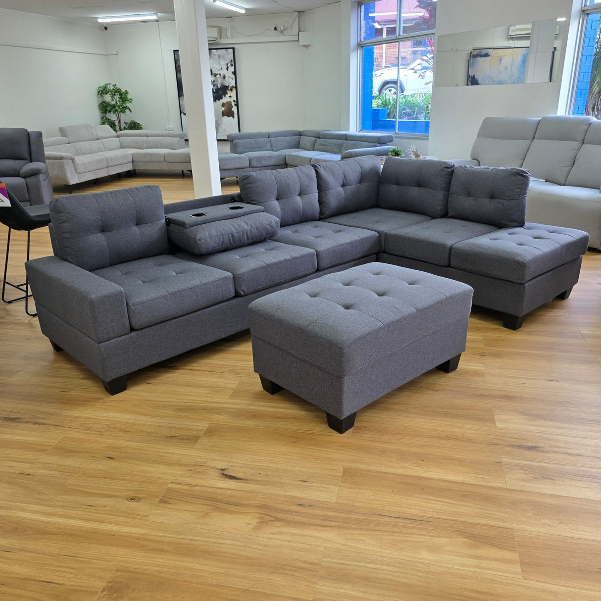 VERA 4 Seater Chaise Lounge