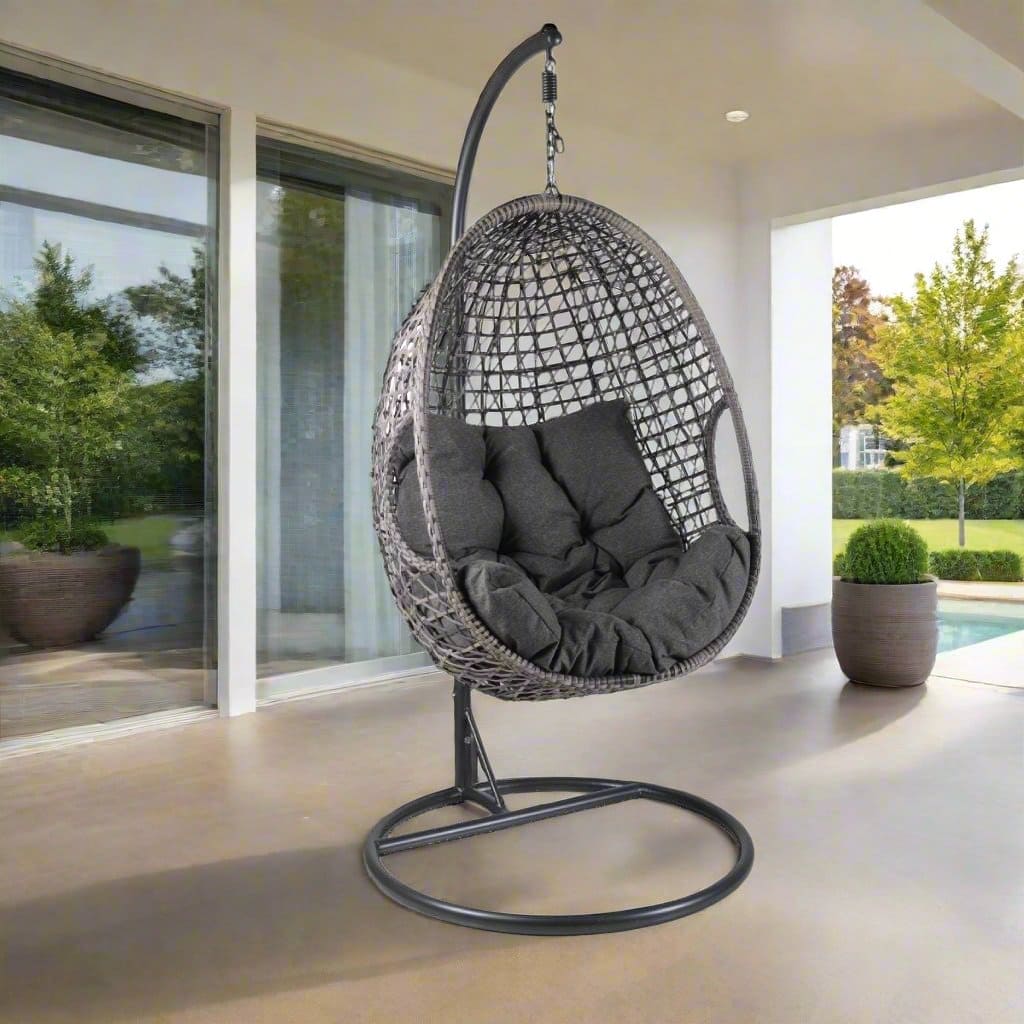 LUX Egg Chair - Charcoal
